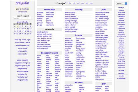 Craigslist in chicago. Things To Know About Craigslist in chicago. 